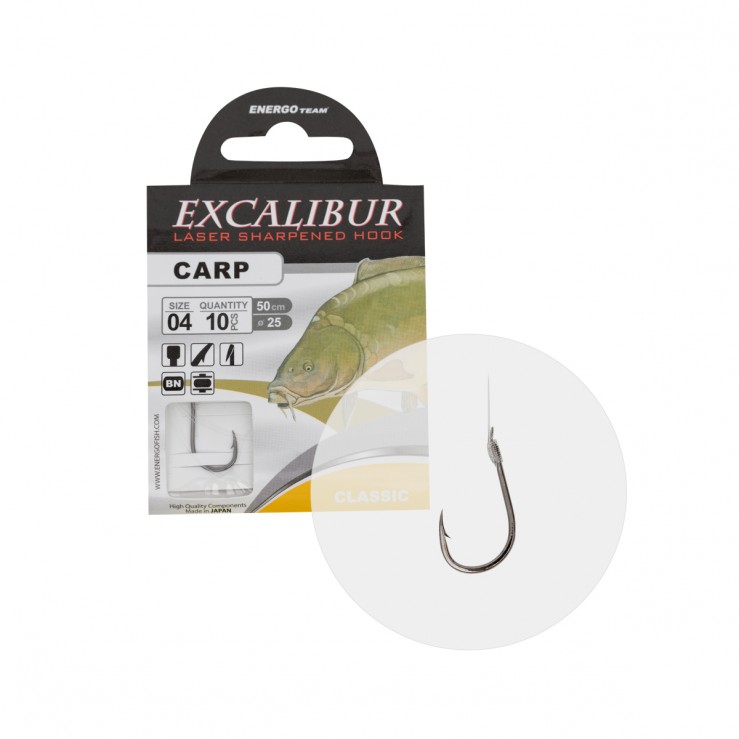 Excalibur Carp Classic Legate BN NR 12 Carlige  
