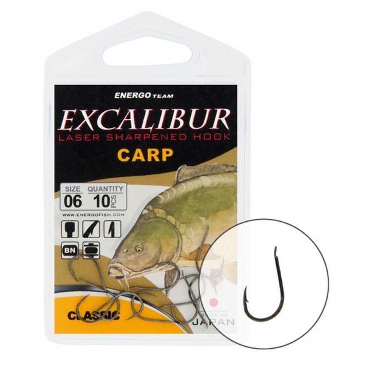 Excalibur Carp Classic NS 12 Carlige 