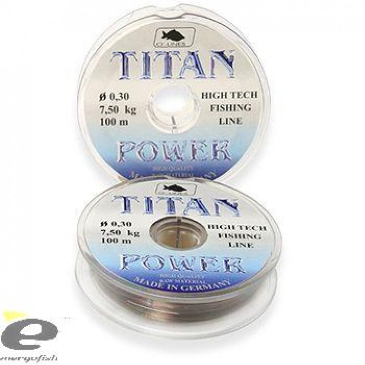 Titan Power 0,14mm | 2.2 kg 100m fir monofilament