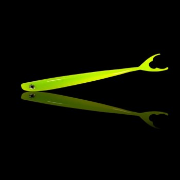 Pelagic NO-Action Shad 18 cm Shark-Tail TO - Chartreuse Pur