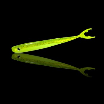 Pelagic NO-Action Shad 18 cm Shark-Tail TO - Chartreuse Yellow