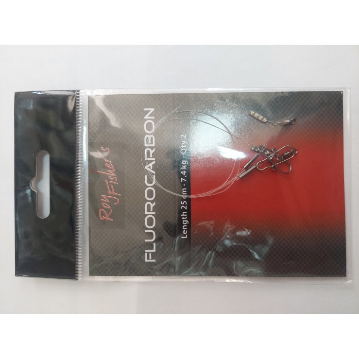 Roy Fishers Fluorocarbon 2buc X 25 cm cu vartej 7.4 kg