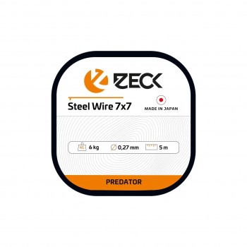 ZECK 7x7 Steel Wire 6 kg | 5 m struna otel