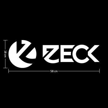 Zeck Boat & Car Sticker Zeck White autocolant