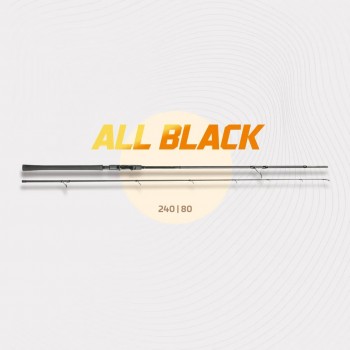 ZECK All Black 240 cm| 80 g lanseta spinning