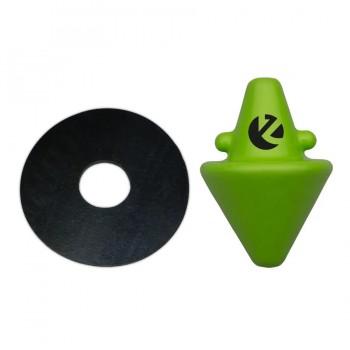 ZECK Disk Teaser Green 100 g plumb clonc