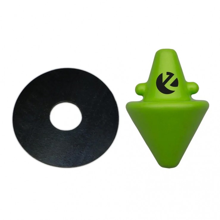 ZECK Disk Teaser Green 190 g plumb clonc