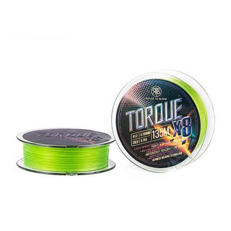 RTB Torque X8 0.149mm/14lb/135m Fir textil 