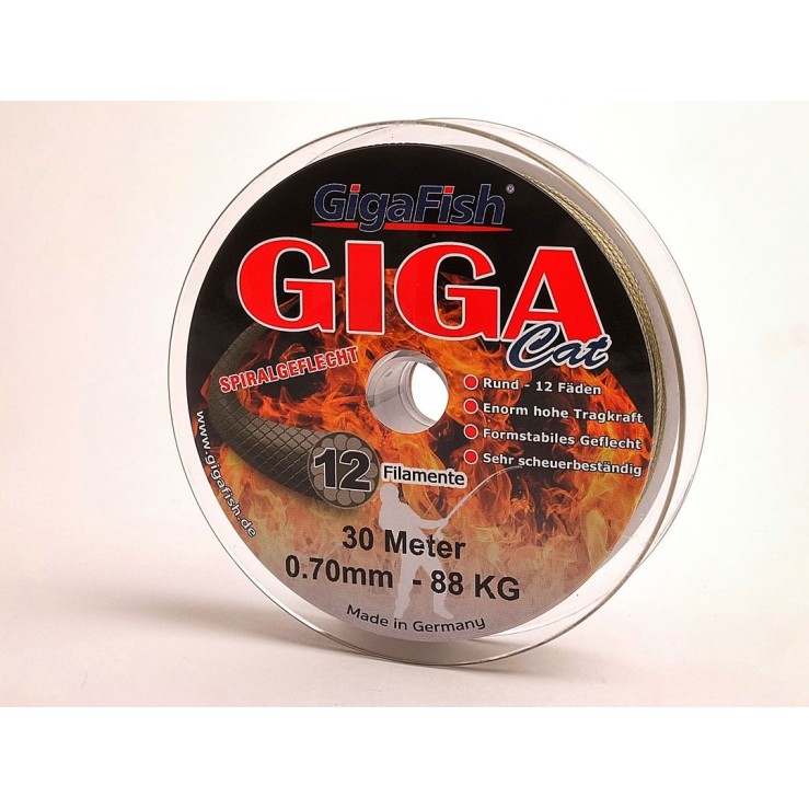 GIGA-TEC-CAT 0.90 mm | 130 kg Leader textil
